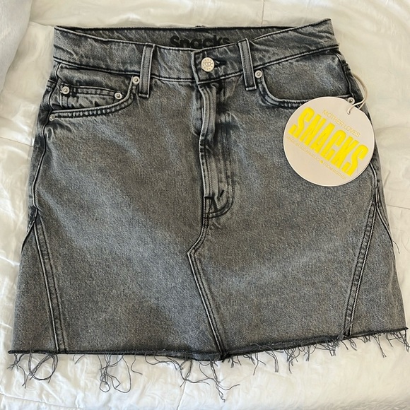 SNACKS by Mother. NWT Denim Skirt - Picture 1 of 10